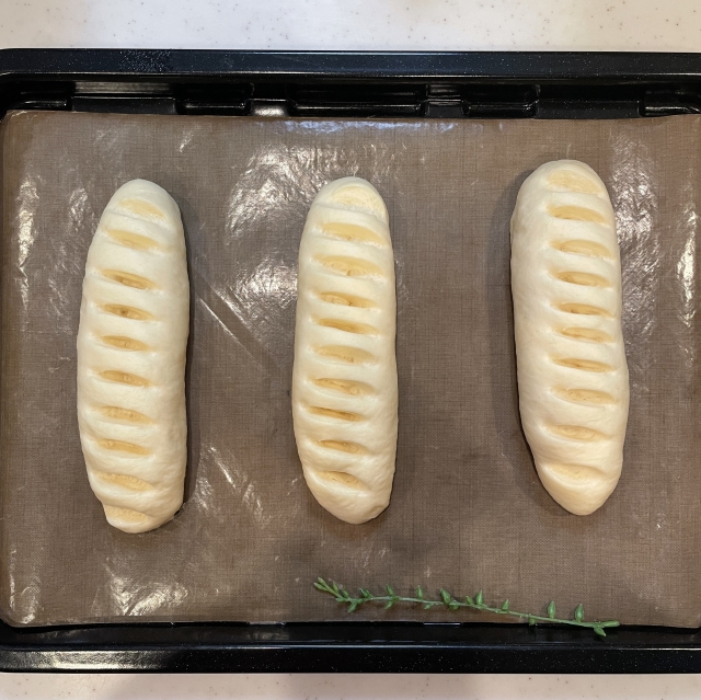 カスタードクリームが色々使える基本のパン・ヴィエノワの作り方8