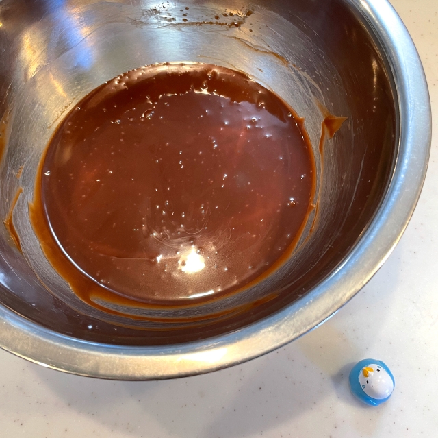 冷やせばイイ感じに固まってくれるミルクチョコで作るチョコガナッシュ5