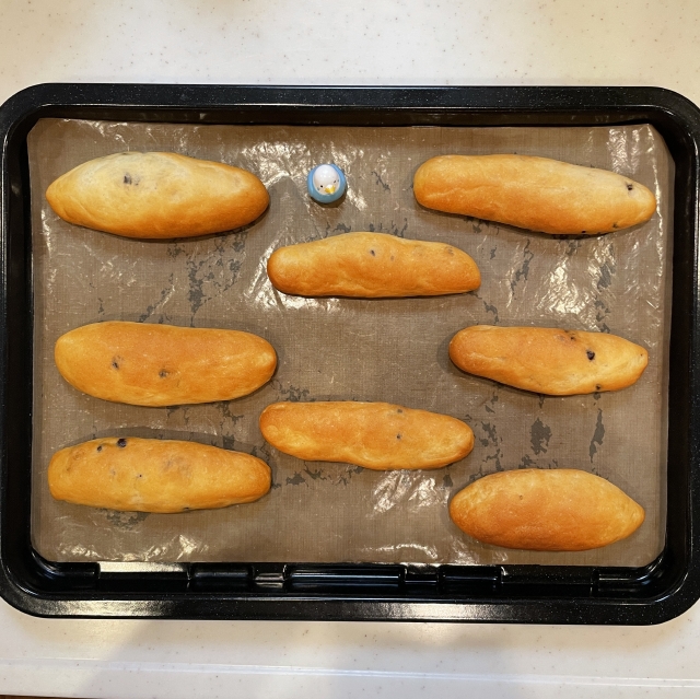 TOMIZレシピで作る、おやつパンの定番チョコチップスティックパン10