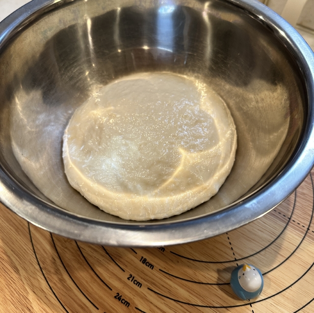 溶けない抹茶バターをつかって作る、ぐるぐるうずまきの抹茶クッキーパン2