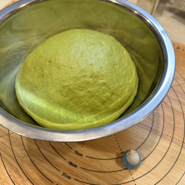 抹茶を使って作る緑色が和を感じさせる抹茶のミルクハース2
