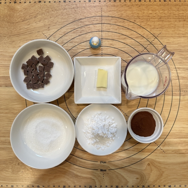 基本のコルネ生地を使って作る、チョコと抹茶のカラフル二色コルネ15