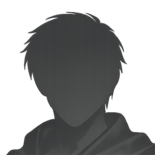 シルエット 男性