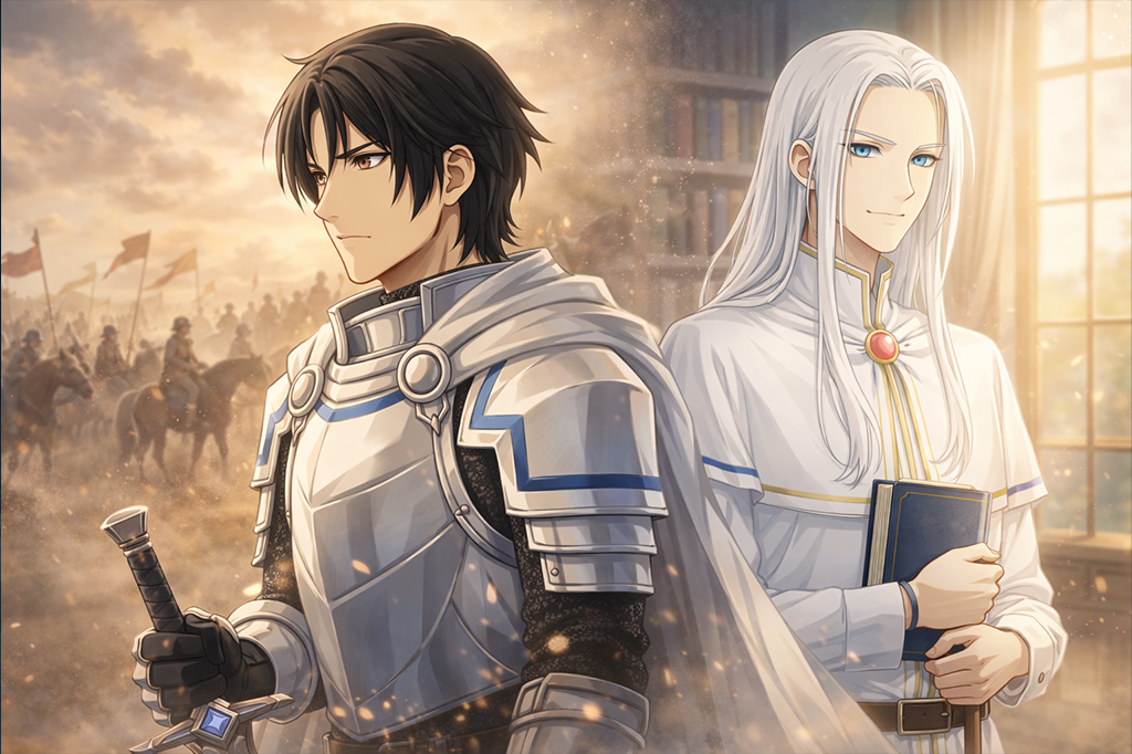 【第1話〜第5話まとめ】帝国の騎士と白髪の軍師