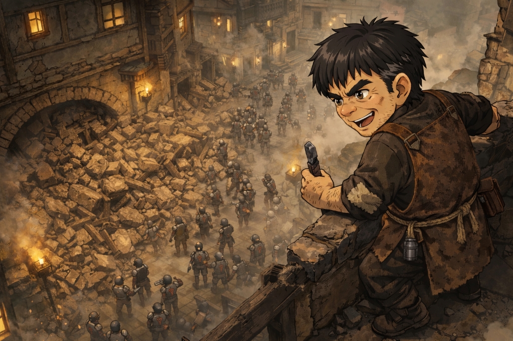 第50話　轟鳴の迷路